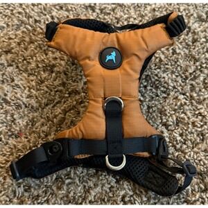 Gooby Convertible Z Orange Dog Harness Small